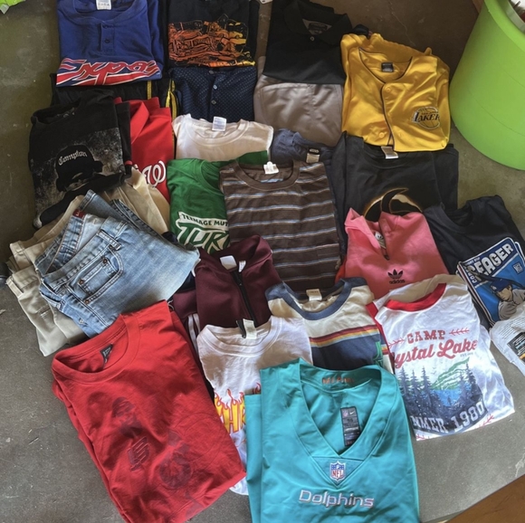 Lot of vintage clothes